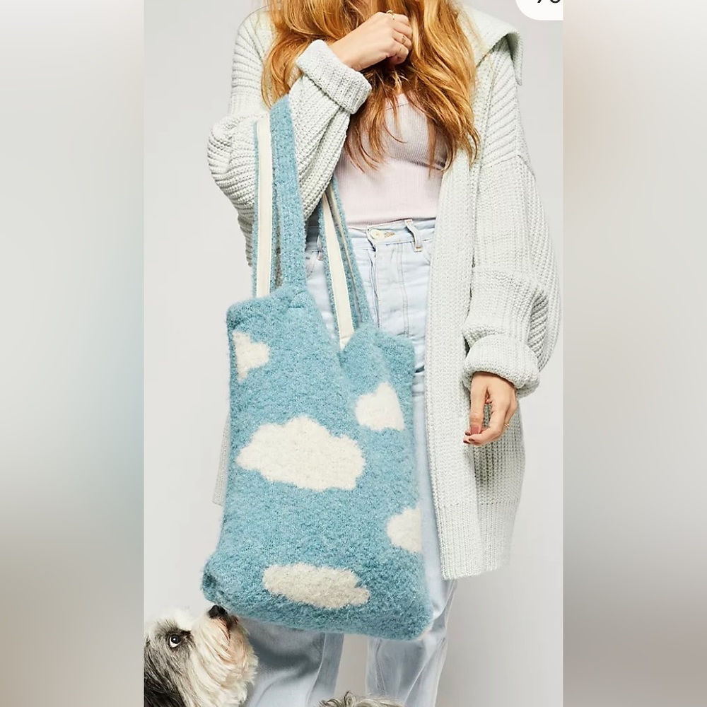 Free People Tote and Matching Scarf